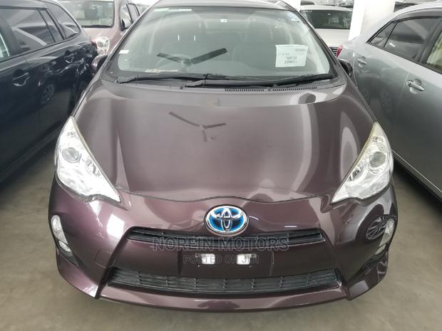 Purple 2014 Toyota Aqua: The Perfect Blend of Style and Efficiency