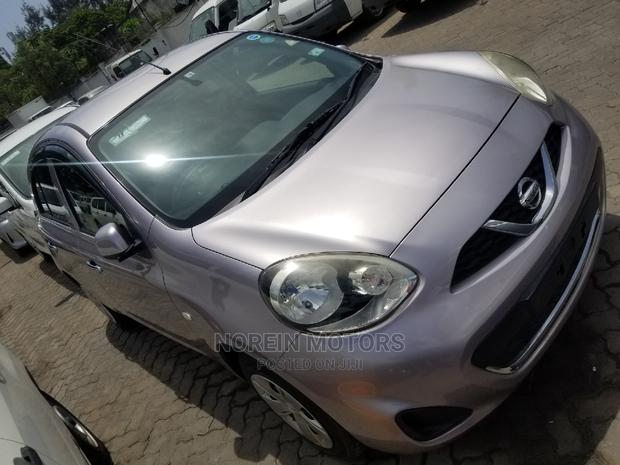 2015 Nissan March Purple: Compact, Economical, and Stylish