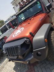 Orange Jeep Wrangler 2014 - Pre-owned SUV for Adventure for sale