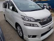2014 White Toyota Vellfire - Luxury Minivan at Great Price for sale