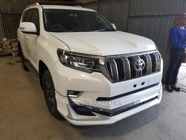2014 Toyota Land Cruiser Prado in White - Powerful and Stylish SUV