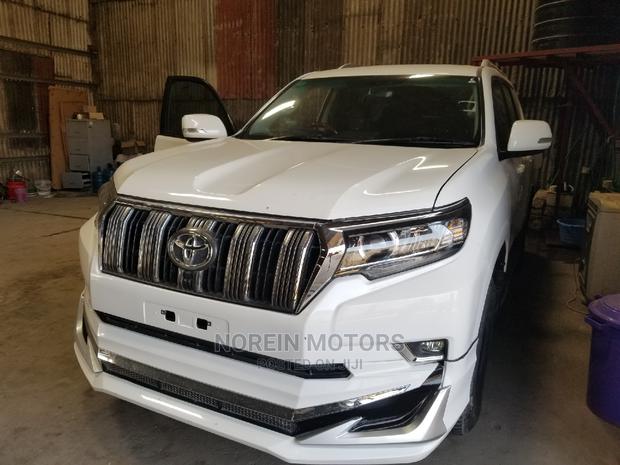 2014 Toyota Land Cruiser Prado in White - Powerful and Stylish SUV