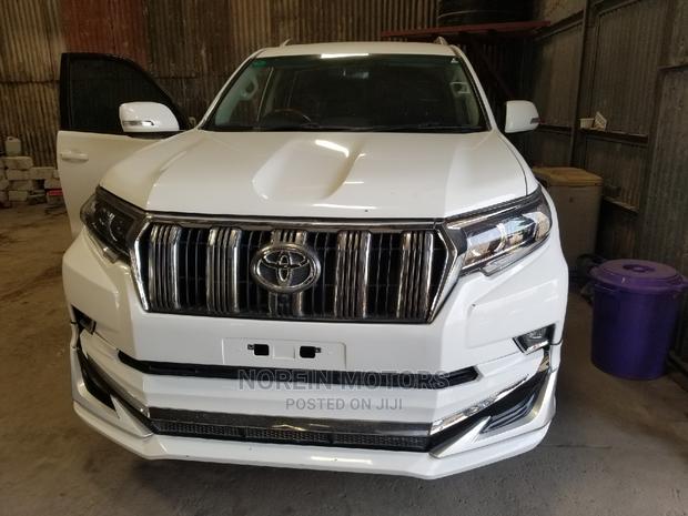 2014 Toyota Land Cruiser Prado in White - Powerful and Stylish SUV