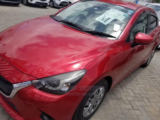 2014 Mazda Demio in Red - Compact Car for the Modern Driver
