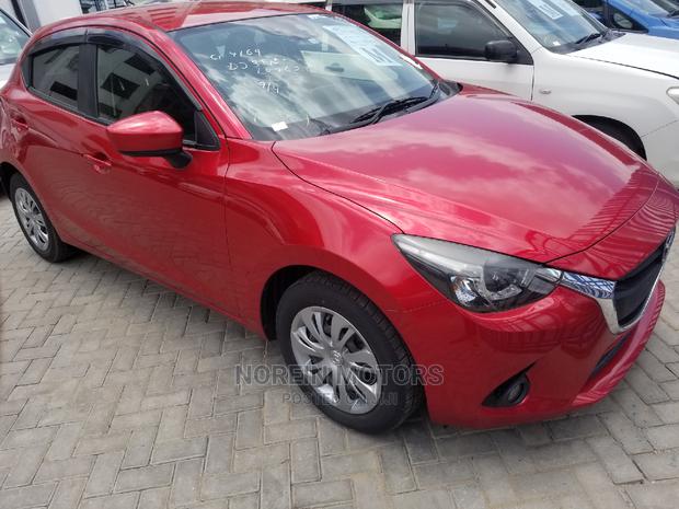 2014 Mazda Demio in Red - Compact Car for the Modern Driver