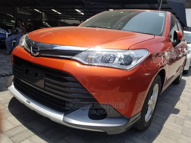 2016 Toyota Fielder in Orange: Compact and Comfortable Sedan