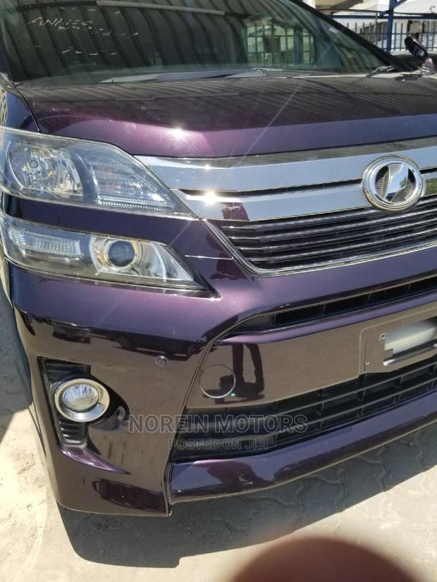 Luxury 2014 Toyota Vellfire in Purple - Premium Used MPV for Sale
