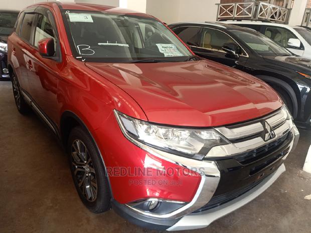 Red 2016 Mitsubishi Outlander: Combining Style and Performance