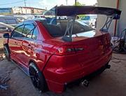 Red 2020 Mitsubishi Lancer Evo: Aggressive Compact Sedan for sale