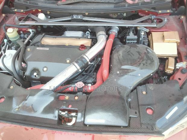 Red 2020 Mitsubishi Lancer Evo: Aggressive Compact Sedan