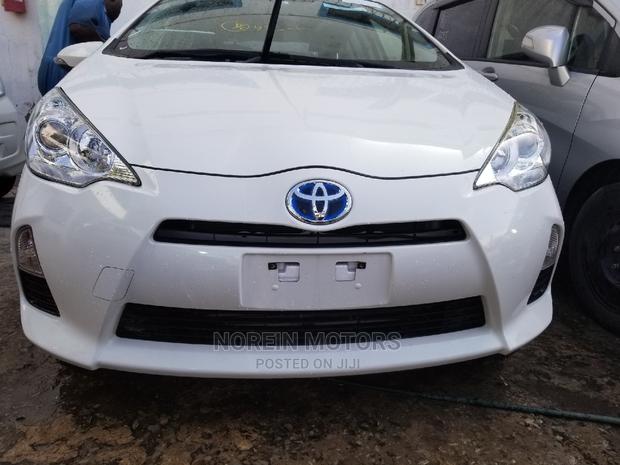 2015 Toyota Aqua White Hatchback with Low Miles