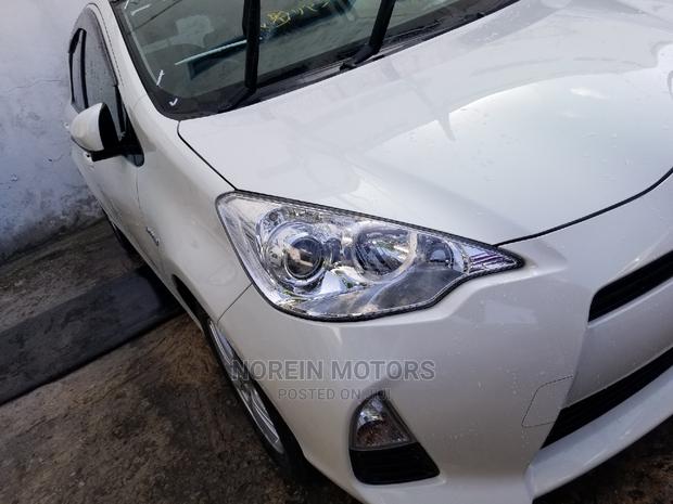 2015 Toyota Aqua White Hatchback with Low Miles