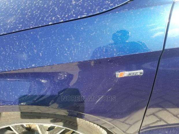 Blue Audi A3 2015 - High-end Compact Car