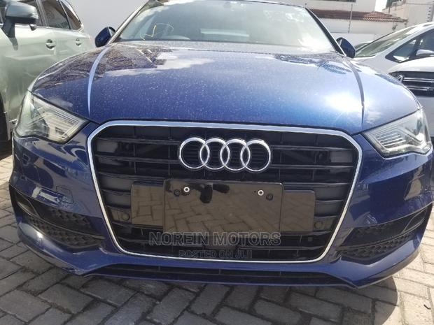 Blue Audi A3 2015 - High-end Compact Car