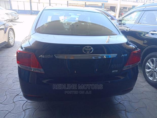 2017 Black Toyota Allion - Stylish Sedan for the Modern Driver