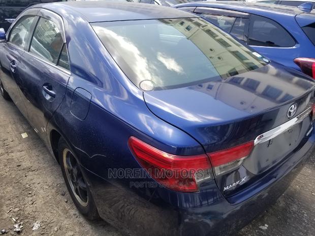 2014 Toyota Mark X Blue 3.5 V6 320hp Rear-Wheel Drive Sedan
