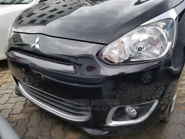 New 2014 Mitsubishi Mirage in Black: Sleek and Economical