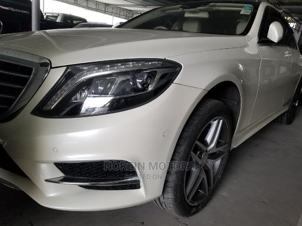 2015 Mercedes-Benz S-Class S 400 Hybrid L (V222) - White, High-End Sedan
