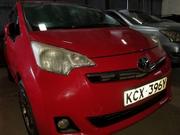 1.3L Toyota Ractis FWD 2013 in Red - A Great Value, Ready for Your Drive for sale