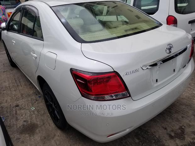 White 2015 Toyota Allion - Affordable Luxury
