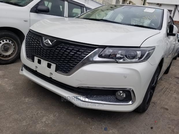 White 2015 Toyota Allion - Affordable Luxury