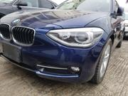 BMW 116i 2014 - Blue - Sleek and Sophisticated Compact Car for sale