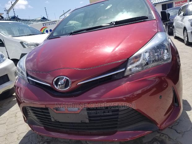 Toyota Vitz 1.3 FWD 3dr 2015 Red