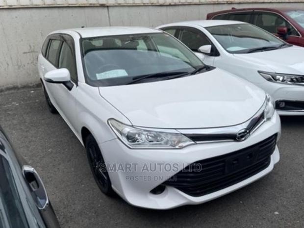 White 2017 Toyota Corolla Fielder - Affordable Pre-owned Sedan for Sale