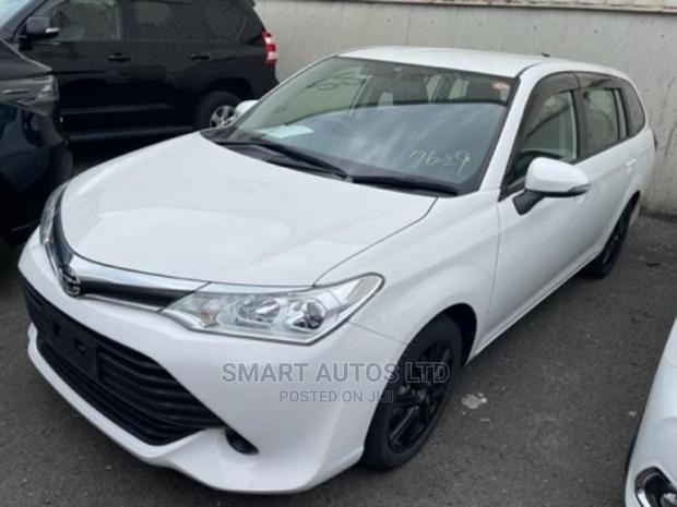 White 2017 Toyota Corolla Fielder - Affordable Pre-owned Sedan for Sale