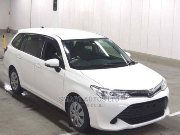 Used 2017 Toyota Corolla Fielder in White Condition