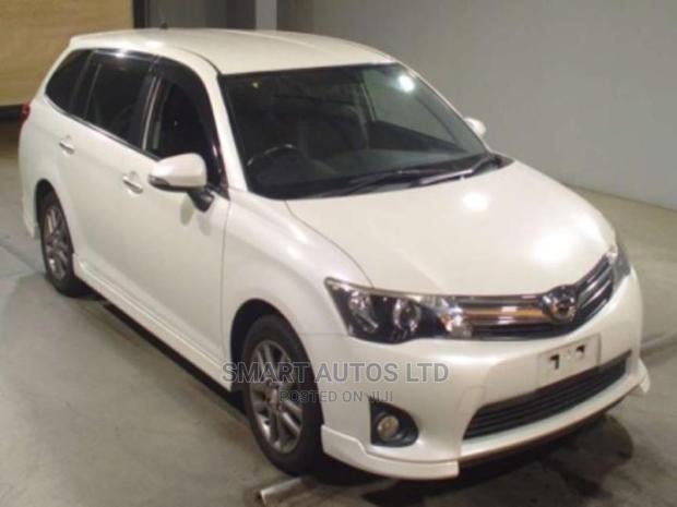 2015 White Toyota Corolla Fielder - Pre-owned Car