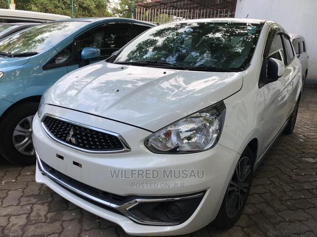 2016 Mitsubishi Mirage in White - Stylish and Economical