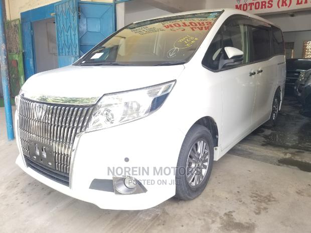 2015 White Toyota ESQUIRE for Sale - Elegant Sedan