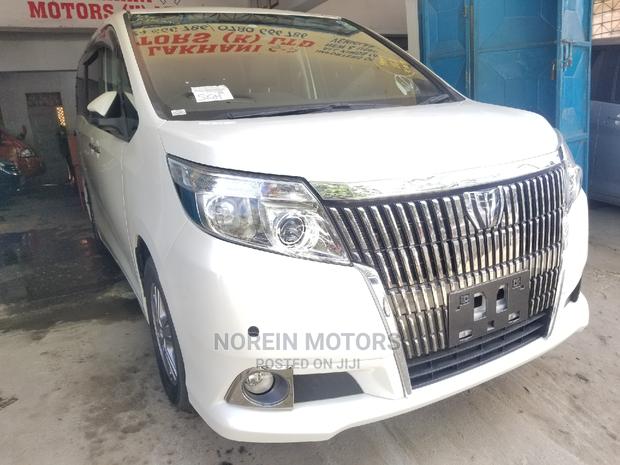 2015 White Toyota ESQUIRE for Sale - Elegant Sedan