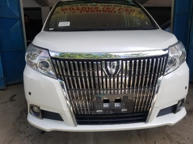 2015 White Toyota ESQUIRE for Sale - Elegant Sedan