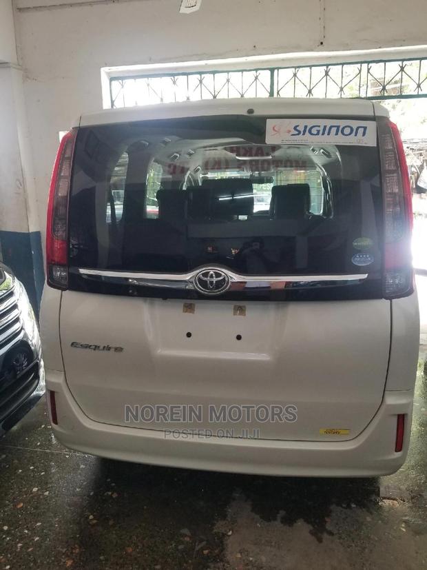 2015 White Toyota ESQUIRE for Sale - Elegant Sedan