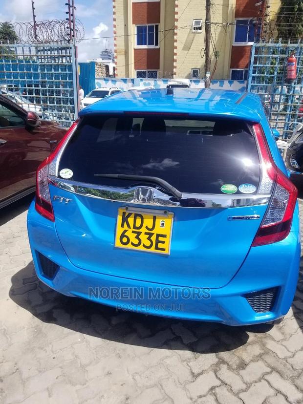 2015 Honda Fit in Blue: Efficient, Stylish, and Compact!