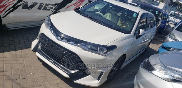 2016 Toyota Fielder Corolla in White - Versatile & Reliable