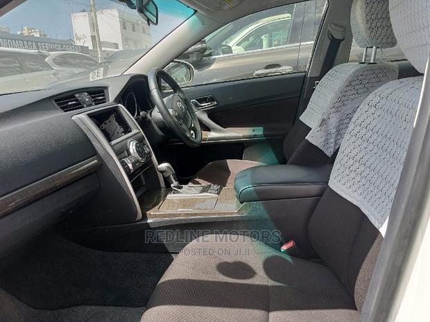 White 2016 Toyota Mark X 2.5 AWD: Powerful Sedan with All-Wheel Drive