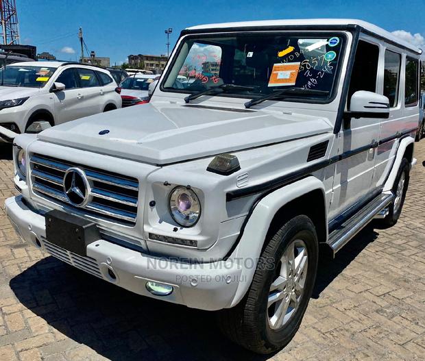 2015 Mercedes-Benz G-Class in White - High-End Luxury