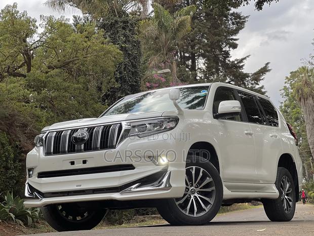 White 2017 Toyota Land Cruiser - Powerful Off-Roader