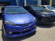 Blue 2014 Toyota Wish: Modern Comfort and Versatility for sale