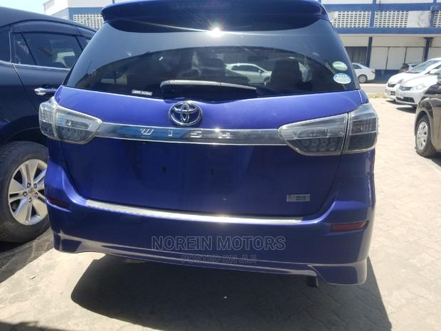 Blue 2014 Toyota Wish: Modern Comfort and Versatility