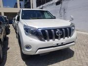 Pre-owned 2014 Toyota Land Cruiser Prado in White for sale