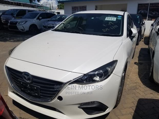 Mazda Axela 2015 in White: Elegant, Economical, and Ready to Drive
