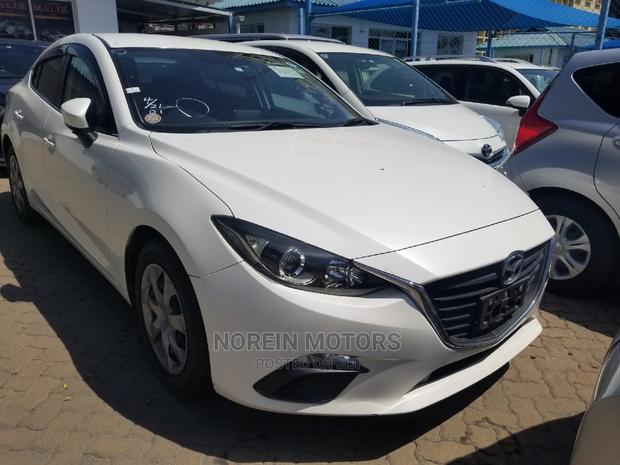 Mazda Axela 2015 in White: Elegant, Economical, and Ready to Drive