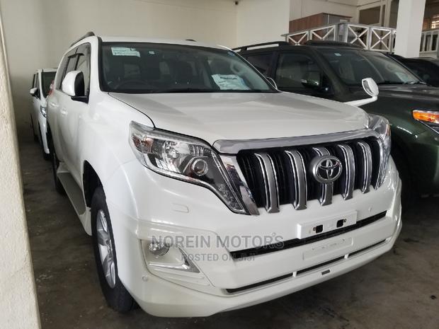 Used 2014 Toyota Land Cruiser Prado - White - High-end SUV for Sale
