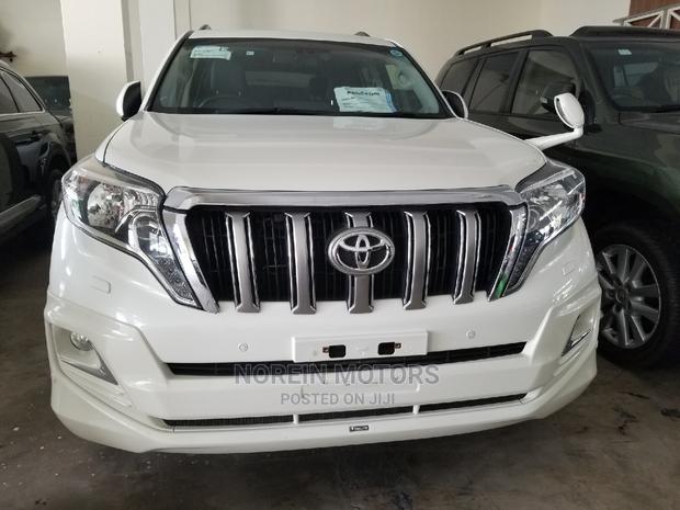 Used 2014 Toyota Land Cruiser Prado - White - High-end SUV for Sale