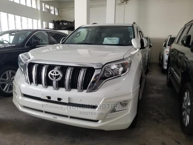 Used 2014 Toyota Land Cruiser Prado - White - High-end SUV for Sale