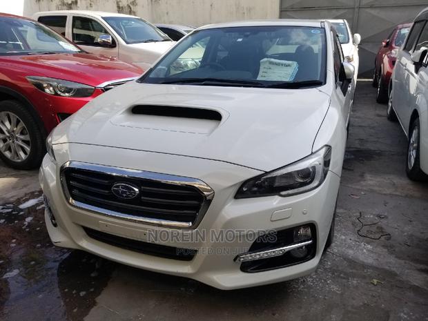 2015 White Levorg Subaru: Versatile Touring Car